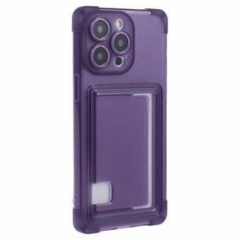 HRX-serien TPU-deksel for iPhone 15 Pro Max med kortplass, slagfast telefonbeskyttelse.