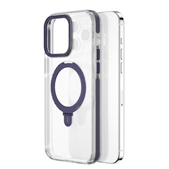 WIWU JKK-015 For iPhone 15 Pro Max etui Kompatibel med MagSafe TPU+PC+TPE Stativtelefon-etui