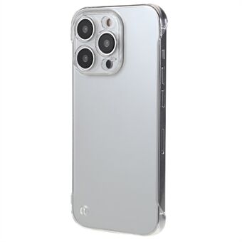 For iPhone 15 Pro Max Klar Veske Hard PC Støtdempende Telefondeksel med Rammeøst design