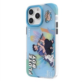 TGVI\'s Stilige Serie for iPhone 15 Pro Max Deksel Musikkstil IML PET+TPU Telefonbeskyttelse