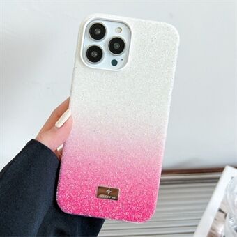 VESCENT For iPhone 15 Pro Max-deksel med glitterpulver og gradientfarge i PC + TPU-materiale.