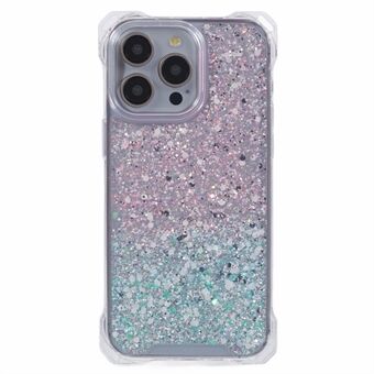 For iPhone 15 Pro Max Engroste mobildeksler Gradient To-farget TPU + Akrylmobildeksler