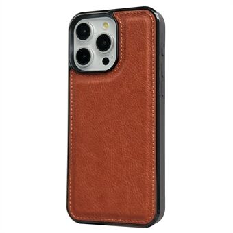 For iPhone 15 Pro Max Case Calf Texture PU Leather Coated TPU Phone Back Cover

For iPhone 15 Pro Max-etui i kalveskinnstruktur med PU-lærbelagt TPU-telefonbakdeksel.