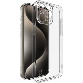 IMAK UX-5-serien for iPhone 15 Pro Max-dekselet Thin Fit TPU krystallklart telefondeksel.