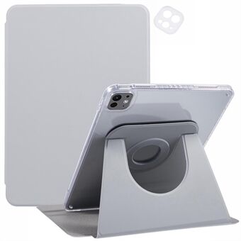 For iPad Pro 13 (2024) Beskyttende Etui PU-lær+TPU+Akryl Magnetisk Avtakbart Tavleomslag