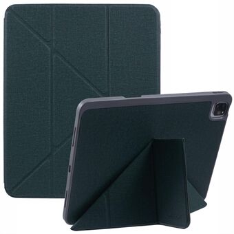 MUTURAL For iPad Pro 13 (2024) Etui med Holder for Penn Origami Stativ Lærdeksel for Nettbrett