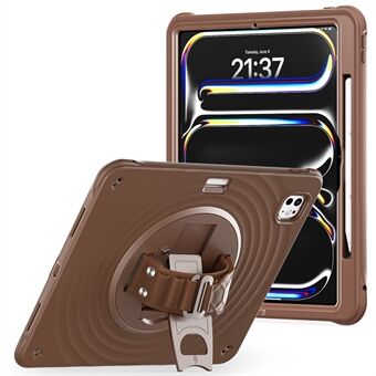 For iPad Pro 13 (2024) Etui Kickstand TPU+PC+Silikon Tablet Deksel