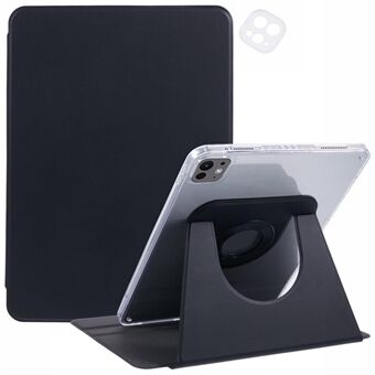 For iPad Pro 11 (2024) Case PU Skinn+TPU+Akryl Magnetisk Avtagbar Anti-Fall Tablettdeksel