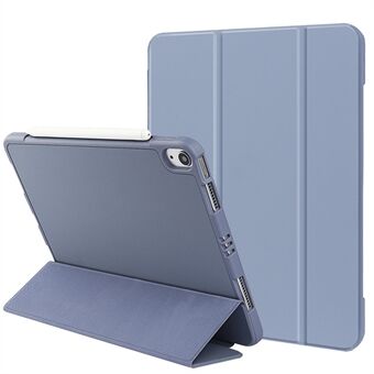 Mikrofiberlær + TPU + Silikon Tri-Fold Stativ Tablet-etui for iPad Air 11 (2024) / Air (2020) / Air (2022)