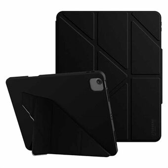 JTLEGEND For iPad Air 13 (2024) / iPad Pro 12.9 (2020) / (2021) / (2022) Etui med origamistativ i PU-skinn for nettbrett