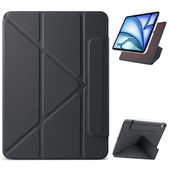 For iPad Air 13 (2024) Etui PC + PU Lær Origami Stativ Magnetisk Nettbrettdeksel