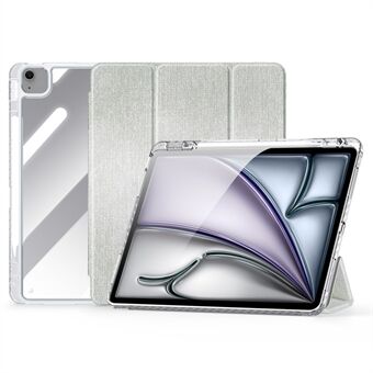 DUX DUCIS Unid-serien For iPad Air 13 (2024) / Pro 12.9 tommer (2022) / (2021) / (2020) / (2018) Etui TPU+PC+PU Klar Tablettomslag