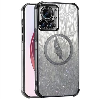 KADEM for Motorola Edge 30 Ultra 5G / Moto X30 Pro 5G etui myk TPU elektroplatering glitrende telefondeksel