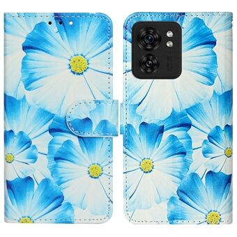 For Motorola Edge 40 5G Flip Phone Case PU Leather Pattern Printed Cover --> For Motorola Edge 40 5G Flip-telefondeksel i PU-skinn med trykket mønster