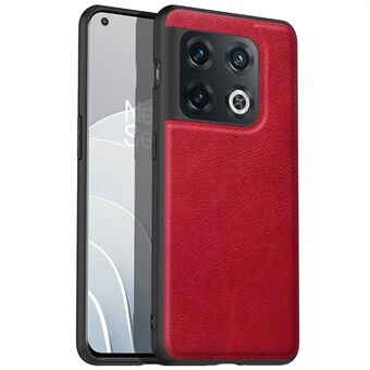 For OnePlus 10 Pro 5G Retro PU-skinnbelagt TPU+PC-telefonskall Anti Scratch mobiltelefondeksel