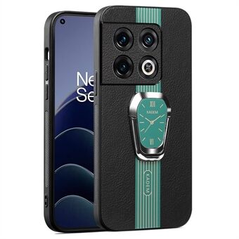 KADEM For OnePlus 10 Pro 5G Deksel Støtsikkert TPU+Akryltelefondeksel med skinnbelegg.