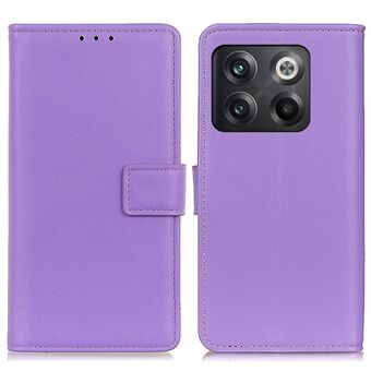 For OnePlus 10T 5G / ACE Pro 5G PU Leather Flip Protective Cover Støtsikker TPU Interiør Shell Stand Lommebok Telefonveske