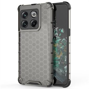 For OnePlus 10T 5G / ACE Pro 5G telefondeksel Honeycomb teksturert støtsikkert deksel TPU + PC-telefondeksel