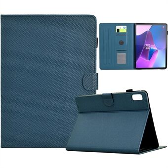 For Lenovo Xiaoxin Pad Plus (2023) / Tab P11 Gen 2 TB-350 Etui PU Lær Nettbrettstativ Deksel