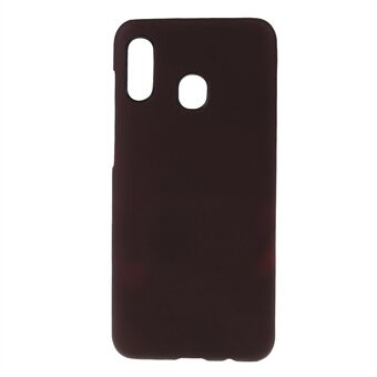 Termisk induksjon fluorescerende fargeskiftende PU-skinnbelagt PC-telefondeksel for Samsung Galaxy A40