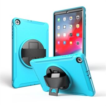 360° Svingbart Kickstand PC + TPU Hybrid Tablettveske med Håndreim for Samsung Galaxy Tab A 10.1 (2019) SM-T510/T515