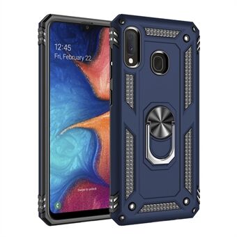 Hybrid PC TPU Kickstand Armor Phone Case Shell for Samsung Galaxy A20e