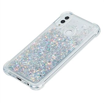 Glitter Powder Solid Color Quicksand TPU Shell for Samsung Galaxy A20e