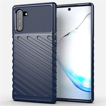 Thunder Series Twill Texture Soft TPU telefondeksel til Samsung Galaxy Note 10 / Note 10 5G