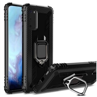 Støtsikker TPU Cover med finger Ring Kickstand etui for Samsung Galaxy S20 Plus