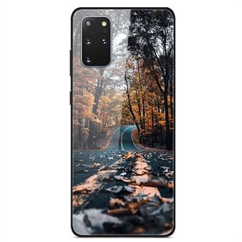 Mønsterutskrift Glass + TPU + PC Combo Shell Deksel til Samsung Galaxy S20 Plus/ S20 Plus 5G / S20 Plus 5G