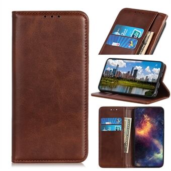 For Samsung Galaxy S20 Auto-absorbert Split Leather Wallet Phone Cover