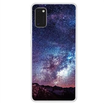 Space Series Pattern TPU-telefondeksel til Samsung Galaxy A41