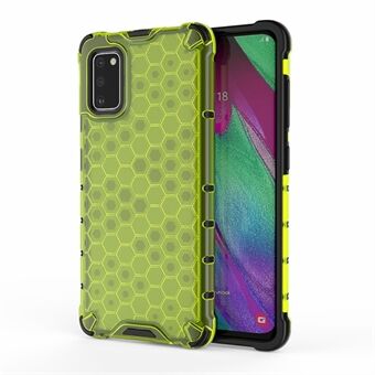 Honeycomb-mønster Støtsikker TPU + PC Hybrid-bakdeksel for Samsung Galaxy A41 (global versjon)