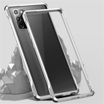 Le-Lock Series Støtsikker spenne Metallramme Bumper Case for Samsung Galaxy Note20 4G/5G