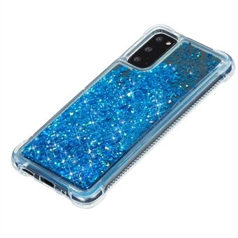 Pure Color Glitter Powder Quicksand TPU-deksel til Samsung Galaxy Note 20 / Note 20 5G