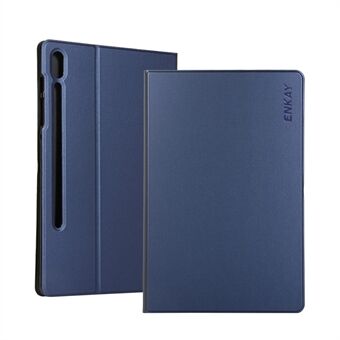 ENKAY PU-lær TPU-bakside Støtte Smart-etui for Samsung Galaxy Tab S7 11.0 T870 / T875 / S8