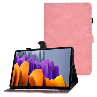 Kubeskinn-teksturert lær TPU-bunndeksel for Samsung Galaxy Tab S7 T870 / Samsung Galaxy Tab S8 X700/X706