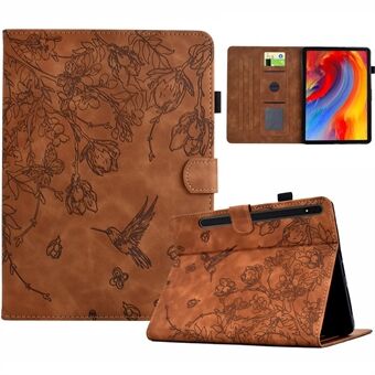 For Samsung Galaxy Tab S8 X700 X706 / Tab S7 T870 T875 Etui Kort Holder Lærbrett Deksel