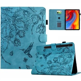 For Samsung Galaxy Tab S8 X700 X706 / Tab S7 T870 T875 Etui Kort Holder Lærbrett Deksel