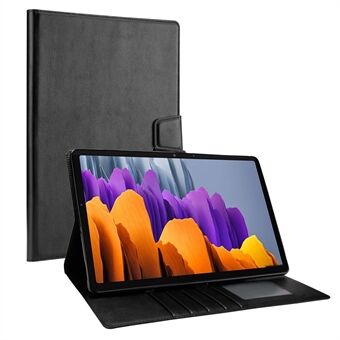 HANMAN Mill Series for Samsung Galaxy Tab S8 X700 / X706 / S7 T870 / T875 PU Lær Folio Flip Tablet Deksel Stativ Lommebok Magnetisk Låse Etui