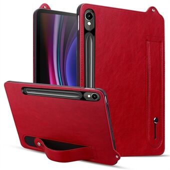 Nettbrettetui for Samsung Galaxy Tab S10 / S9 FE / S9 / S8 / S7 med håndrem, kickstand, læromslag