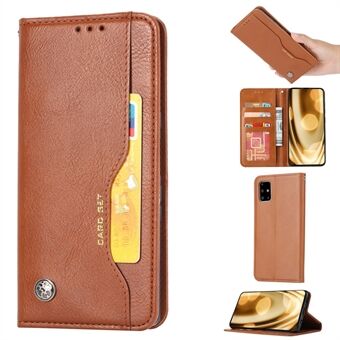 Auto-absorbert PU Leather Stand Wallet Phone Shell for Samsung Galaxy Note20 Ultra / Note20 Ultra 5G