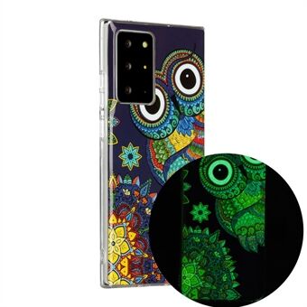 Noctilucent IMD TPU Phone Back Shell for Samsung Galaxy Note20 Ultra / Note20 Ultra 5G