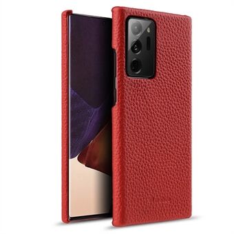 MELKCO Støtsikker telefonveske for Samsung Galaxy Note20 Ultra / Note20 Ultra 5G, Ekte ku skinntrukket PC-beskyttende deksel