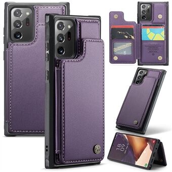 CASEME C22-serien for Samsung Galaxy Note20 Ultra / Note20 Ultra 5G-etui med kortlomme og telefondeksel.