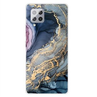 Marmor Mønster Utskrift Design TPU Deksel til Samsung Galaxy A42 5G