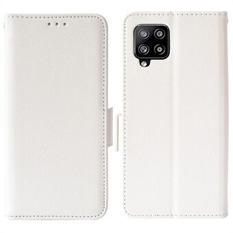 Litchi Texture PU Leather Protective Cover Allround støtsikkert Stand lommebok telefonveske for Samsung Galaxy A42 5G / M42 5G