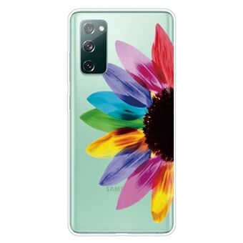 For Samsung Galaxy S20 FE/S20 Fan Edition/S20 FE 5G/S20 Fan Edition 5G/S20 Lite/S20 FE 2022 Mønsterutskrift IMD Soft TPU-telefonveske