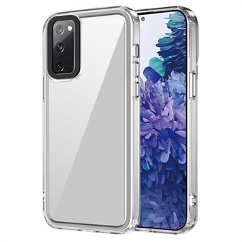 For Samsung Galaxy S20 FE / S20 FE 5G / S20 FE 2022 / S20 Lite Deksel PC+TPU gjennomsiktig bakdeksel