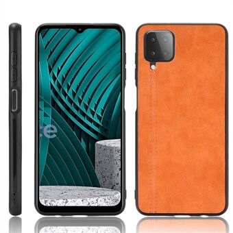 PU lærbelagt PC + TPU hybrid mobiltelefonveske til Samsung Galaxy A12 / M12